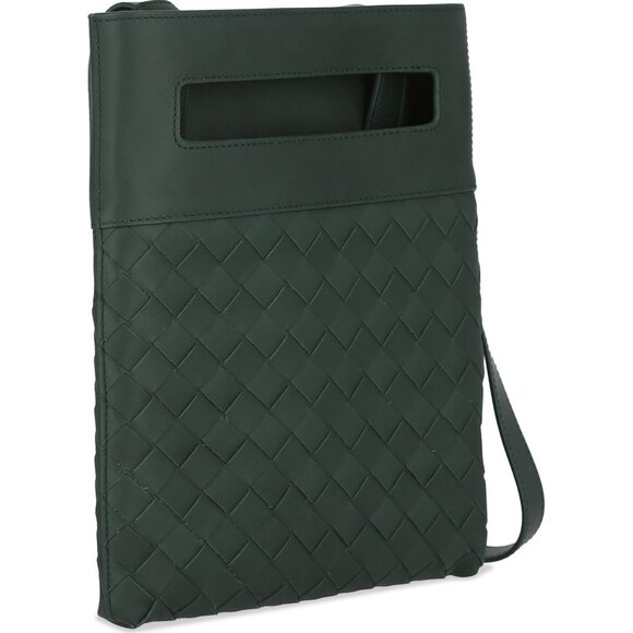 Bottega Veneta Intrecciato Leather Crossbody Bag - Picture 3 of 4